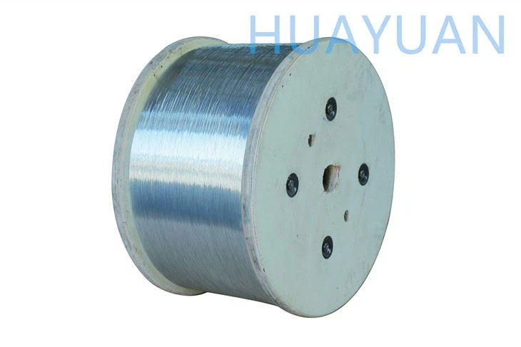 High Carbon Galfan Coating Steel Wire For Cable And Wire Rope
